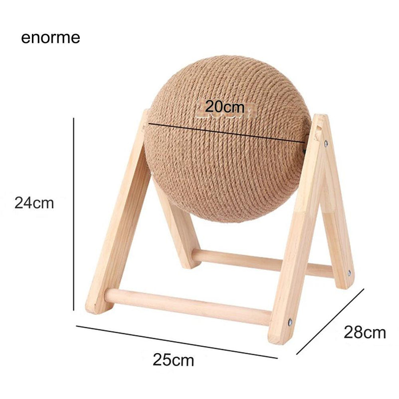 Rotating Rope Scratcher for Cats